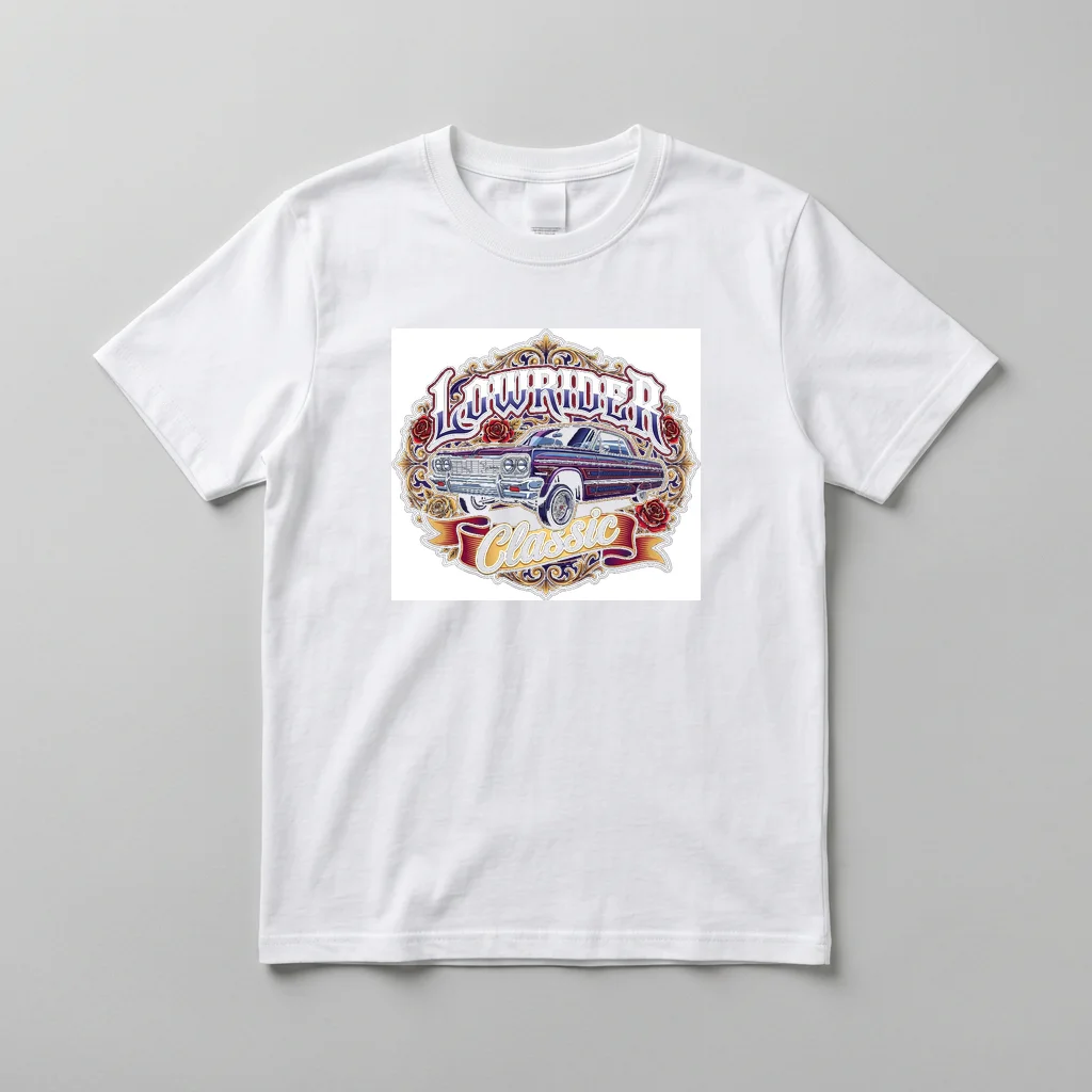 Neon Horizon Circuit Beast — Everyday Crewneck Tee (Pure White)