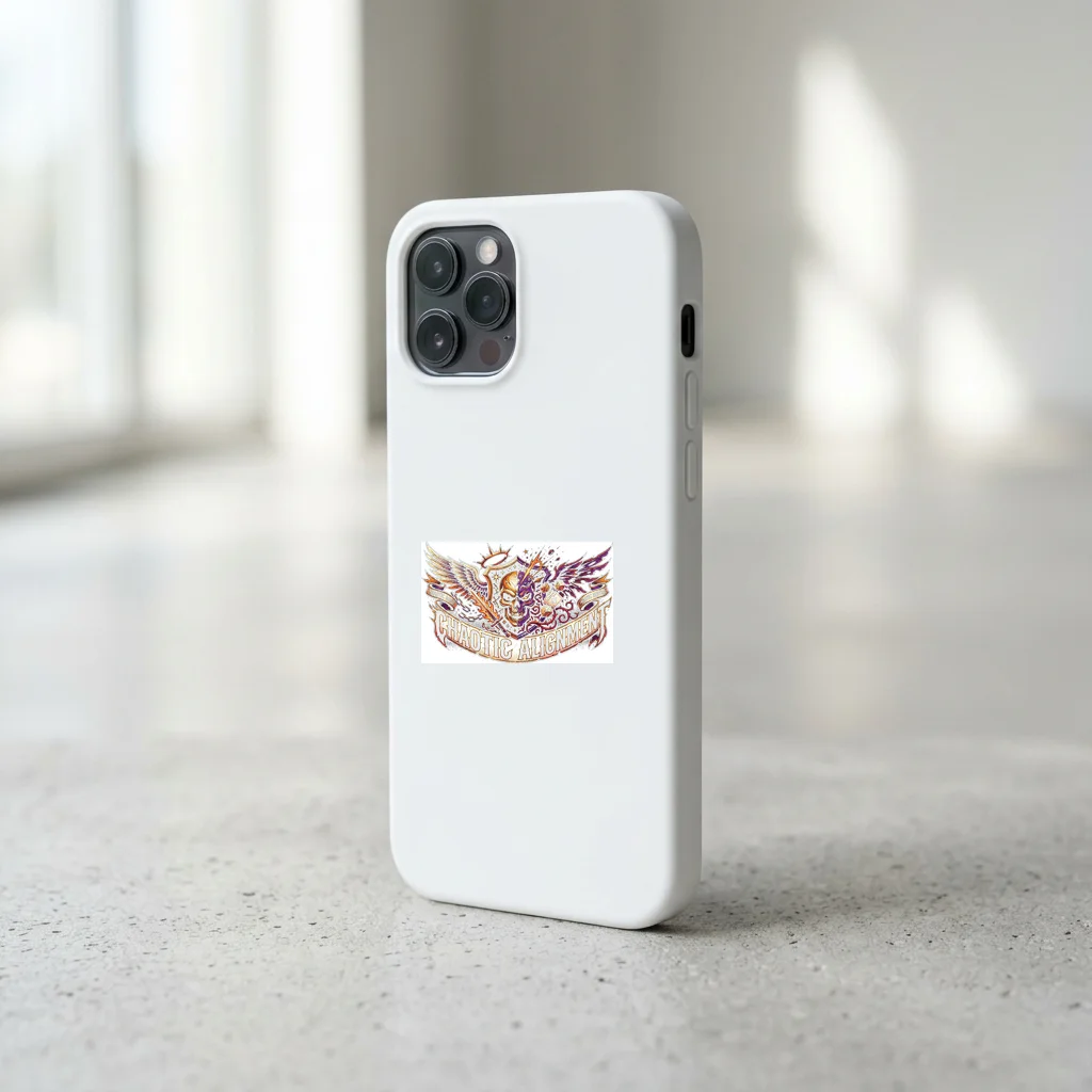 Hypergrid Ghost Signal — Impact Snap Smartphone Case