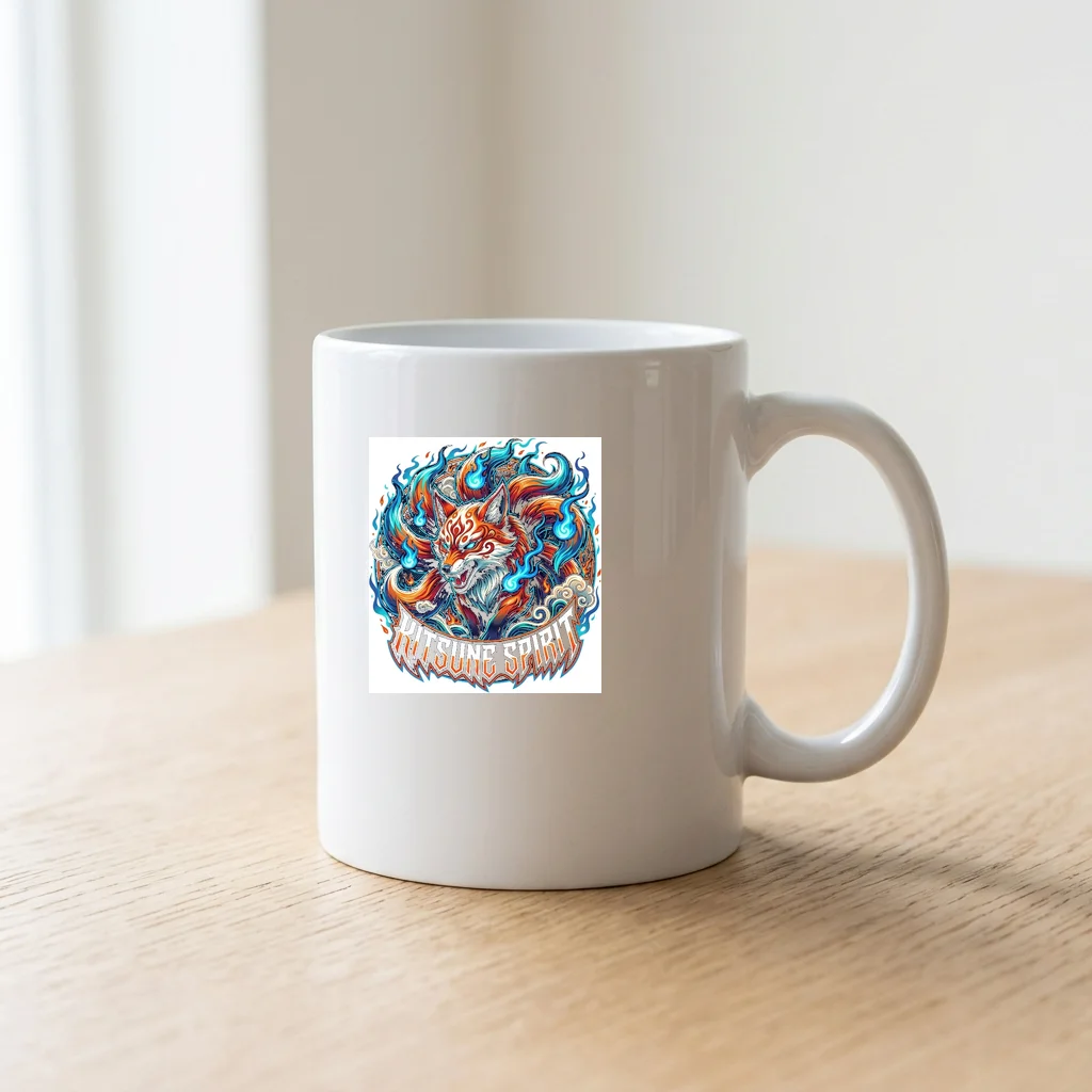 Phantom Cyber Runner 2088 — Ceramic Coffee Mug 11oz (Glossy White)