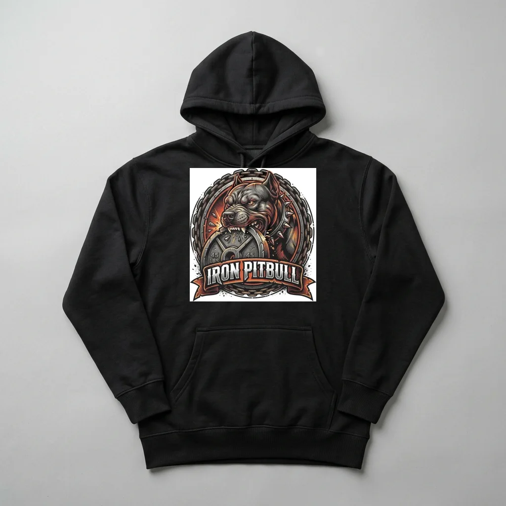 Midnight Cyber Samurai Division — Heavyweight Pullover Hoodie (Charcoal Black)