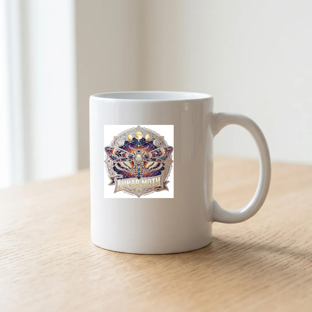 Overdrive Vector Velocity — Ceramic Coffee Mug 11oz (Glossy White)