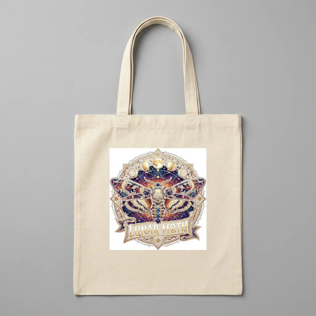 Overdrive Vector Velocity — Organic Cotton Canvas Tote Bag (Natural)