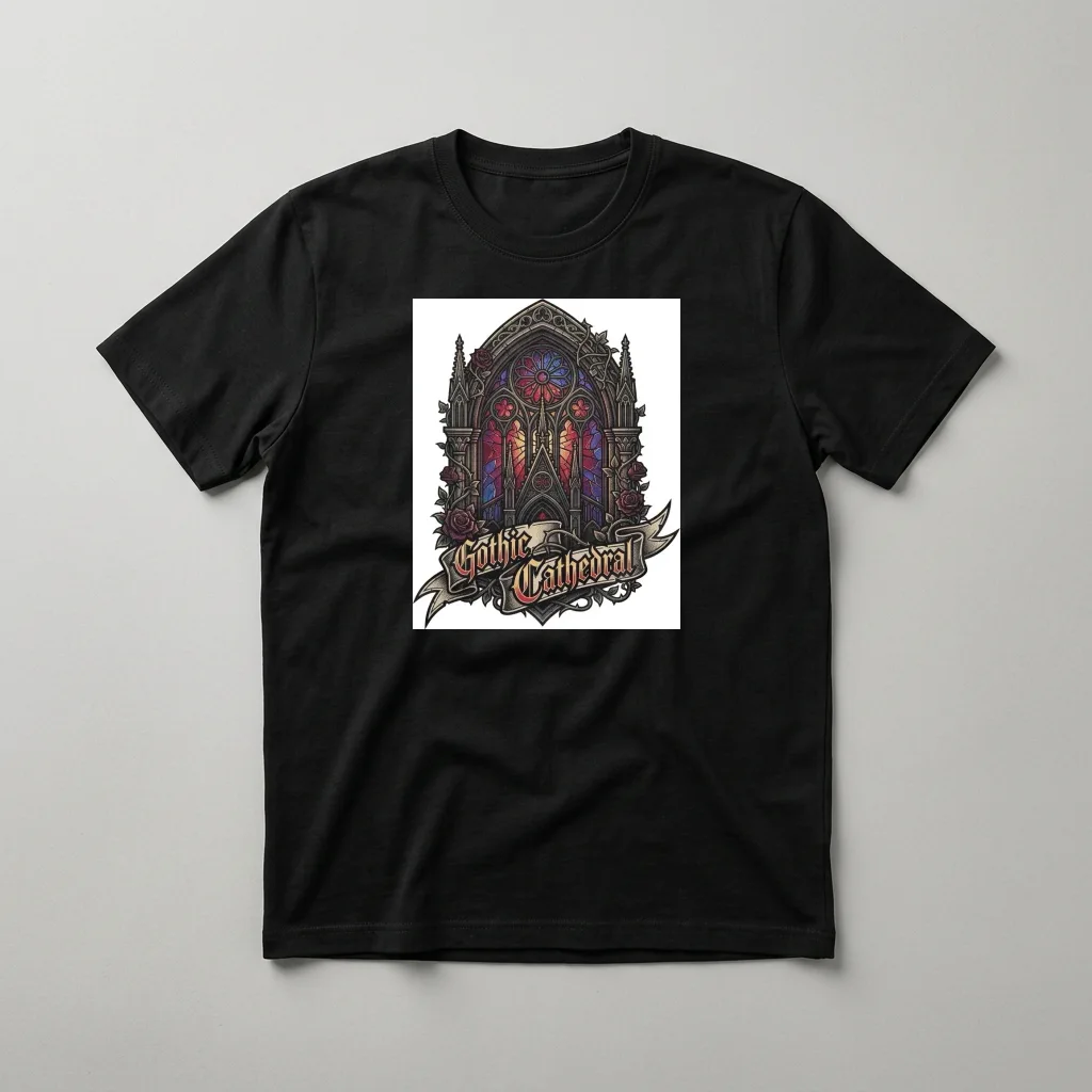 Darkwave Industrial Monolith — Classic Streetwear T-Shirt (Jet Black)
