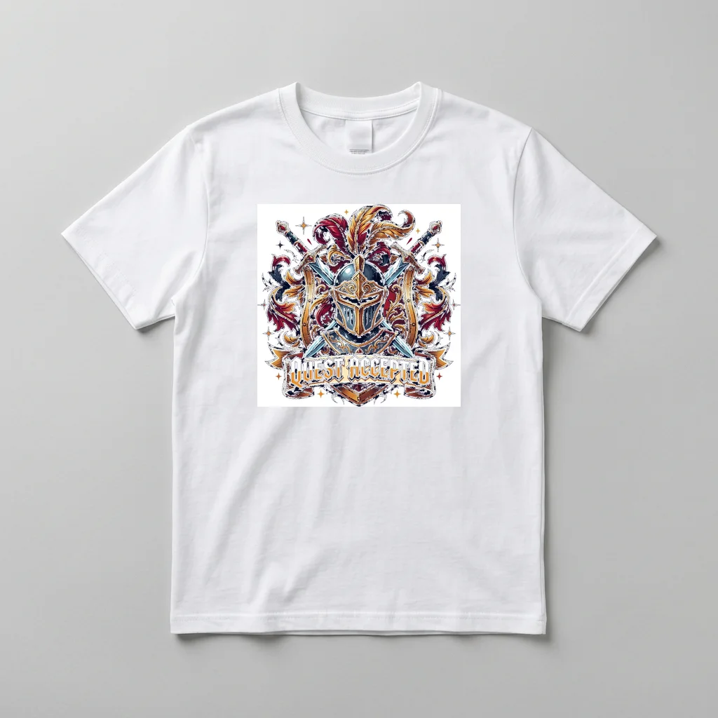 Sector 7 Cybernetic Enforcer — Everyday Crewneck Tee (Pure White)