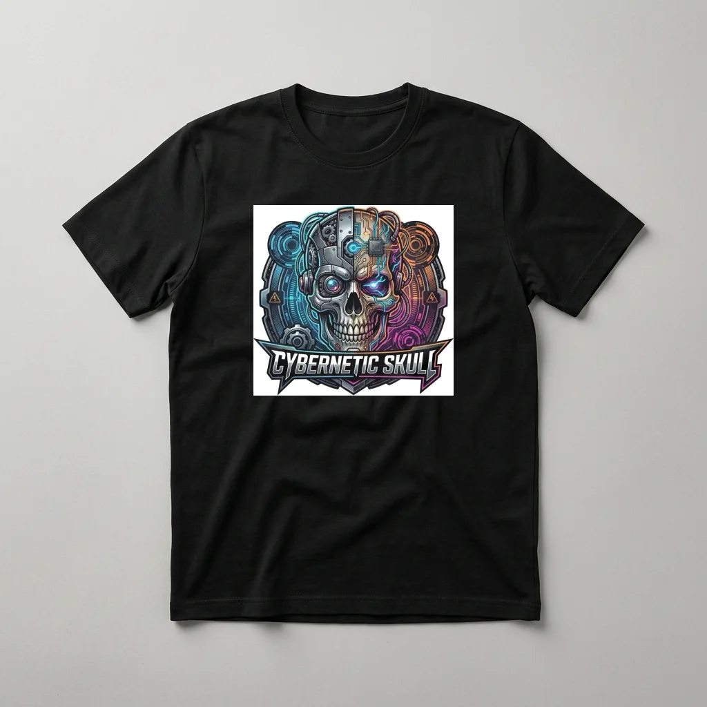 Neon Demon Hannya Mask — Classic Streetwear T-Shirt (Jet Black)