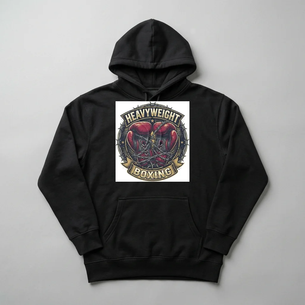 Future Android Prototype X — Heavyweight Pullover Hoodie (Charcoal Black)