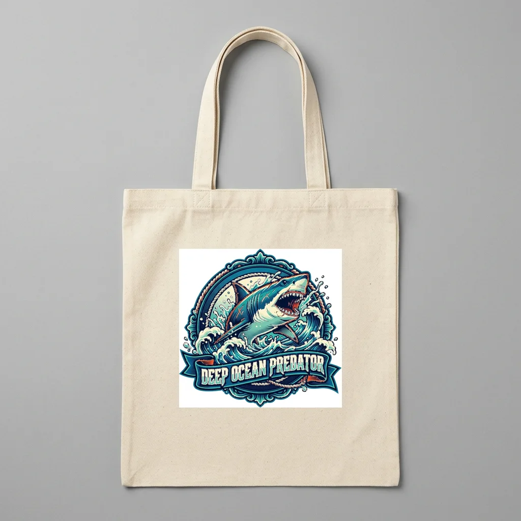Zero Tolerance Cyber Mercenary — Organic Cotton Canvas Tote Bag (Natural)