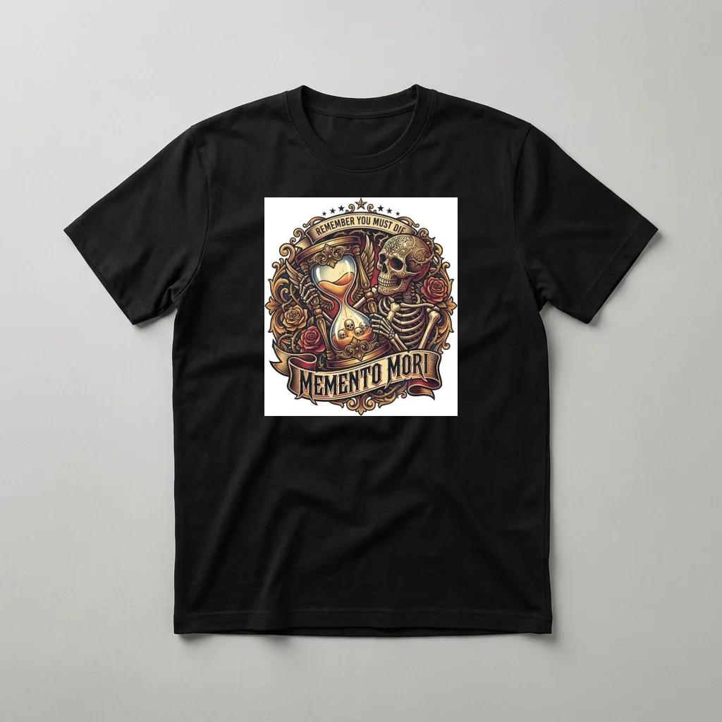 Chrome Heart Cyber Punk — Classic Streetwear T-Shirt (Jet Black)