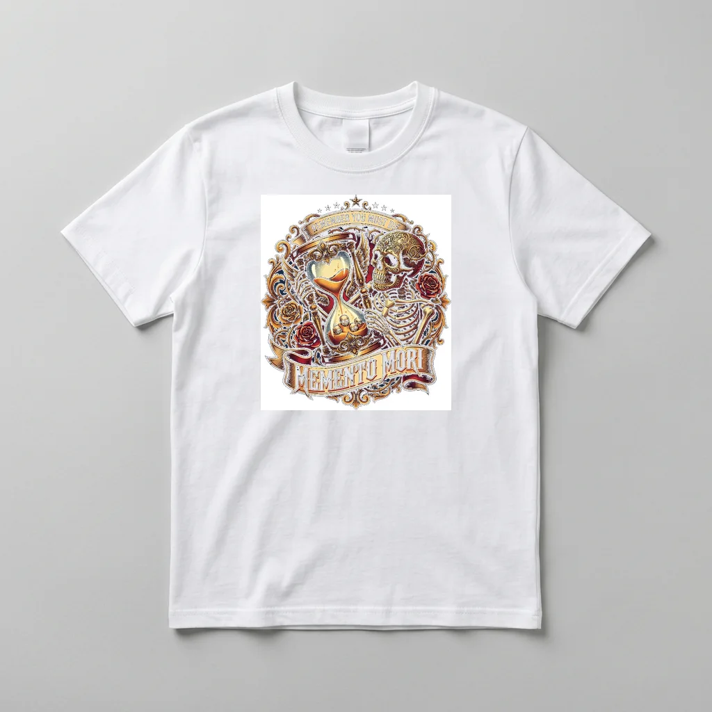 Chrome Heart Cyber Punk — Everyday Crewneck Tee (Pure White)
