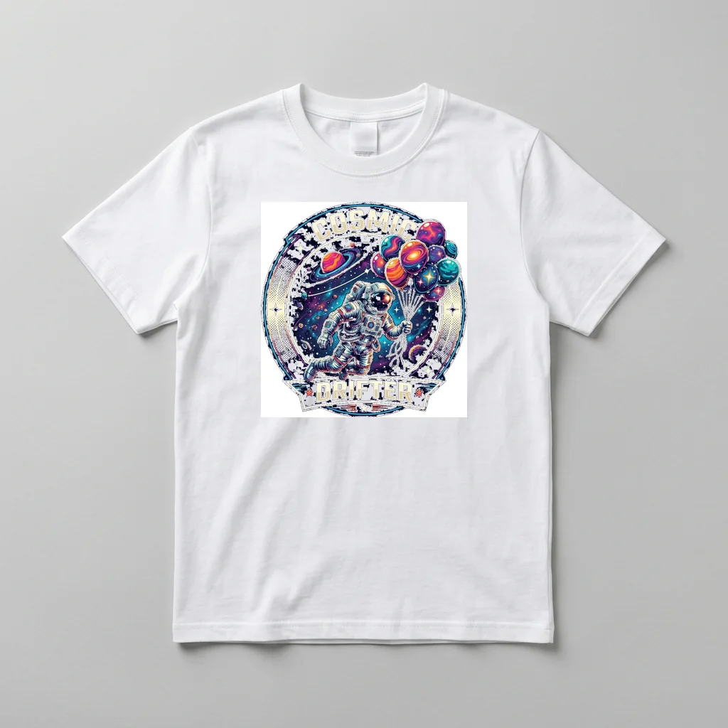 Neon Outrun Retro Highway — Everyday Crewneck Tee (Pure White)