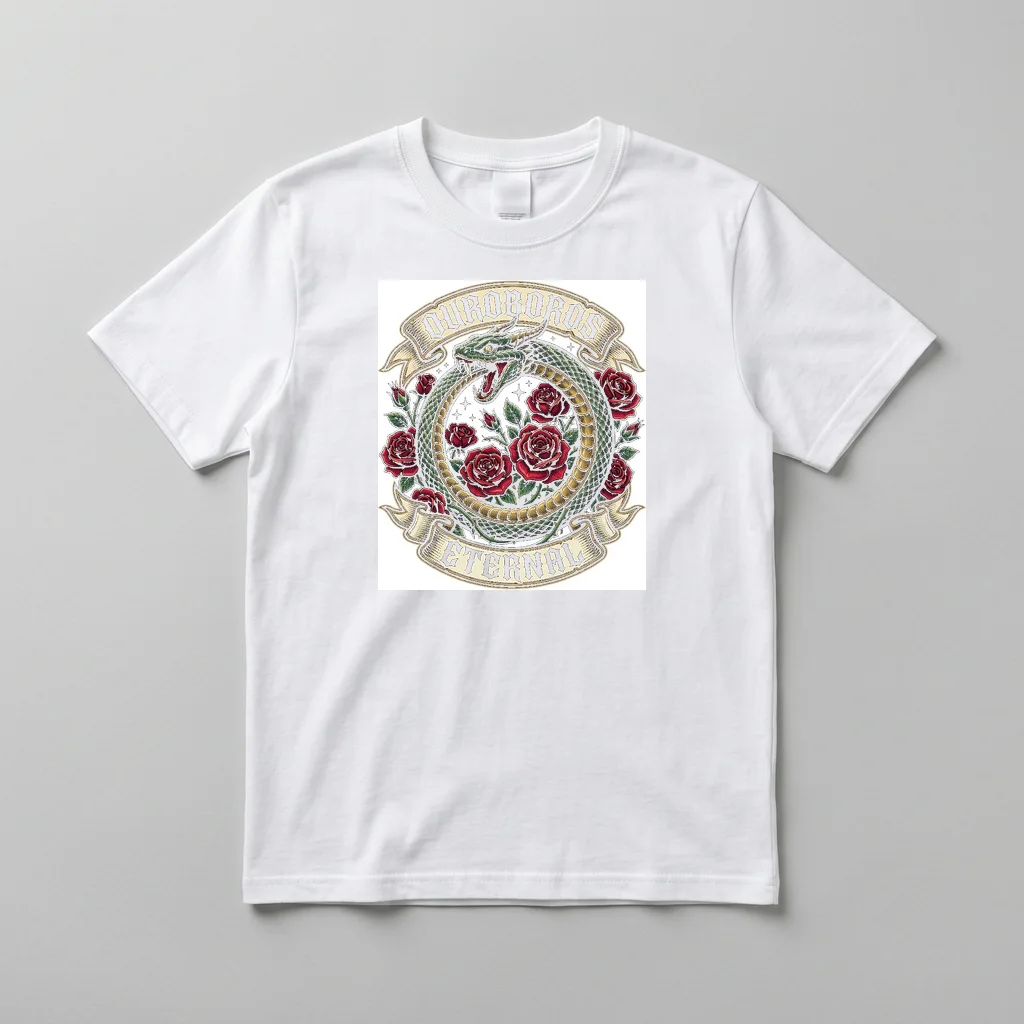 Cyberpunk Tiger Stealth Unit — Everyday Crewneck Tee (Pure White)