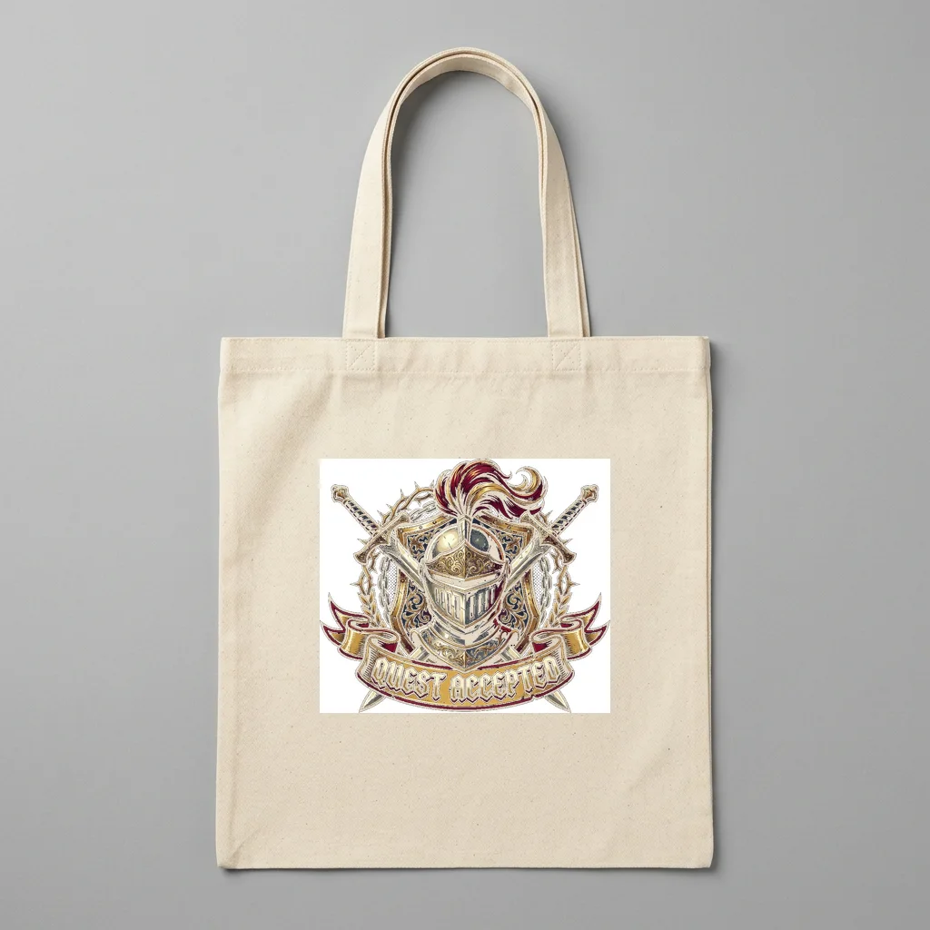 Kuroshio Neon Current — Organic Cotton Canvas Tote Bag (Natural)