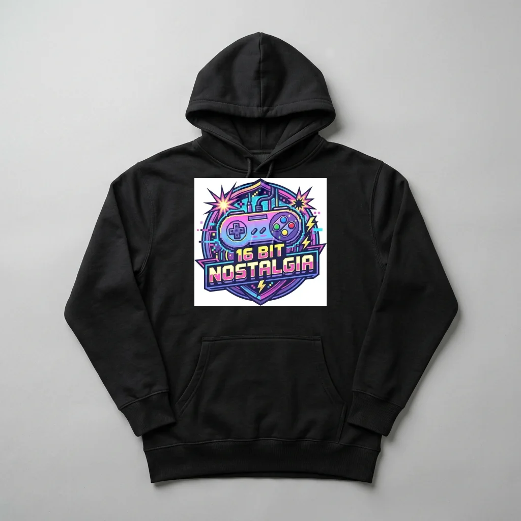 Neon Alley Cats Underground — Heavyweight Pullover Hoodie (Charcoal Black)
