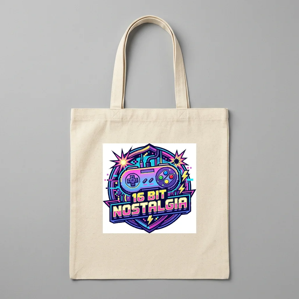 Neon Alley Cats Underground — Organic Cotton Canvas Tote Bag (Natural)