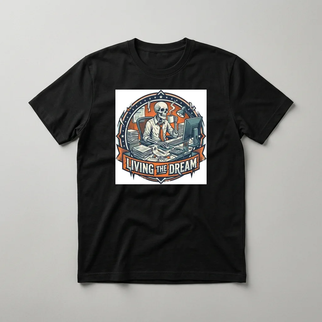Obsidian Blade Shadow Dance — Classic Streetwear T-Shirt (Jet Black)