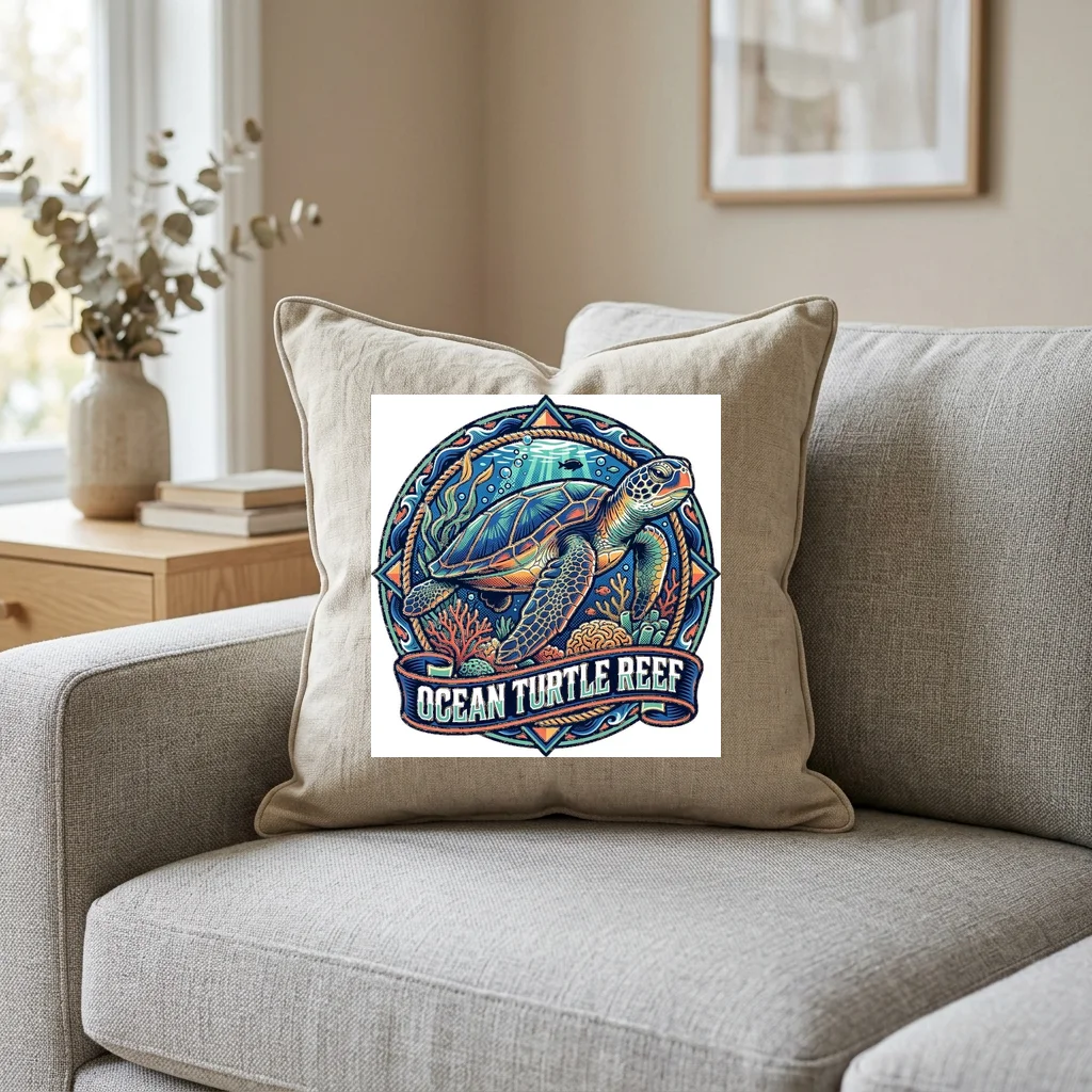 Cyber Dragon Imperial Guard — Square Linen Throw Pillow 18x18 (Natural Linen)
