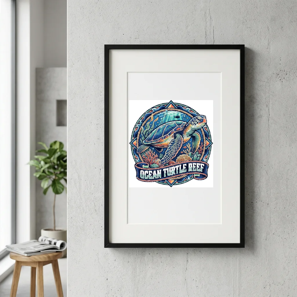 Cyber Dragon Imperial Guard — Gallery Framed Art Poster (Exhibition Frame)