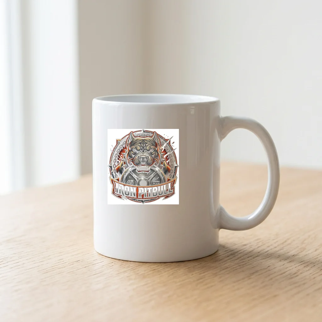 Pixel Paladin Holy Knight — Ceramic Coffee Mug 11oz (Glossy White)