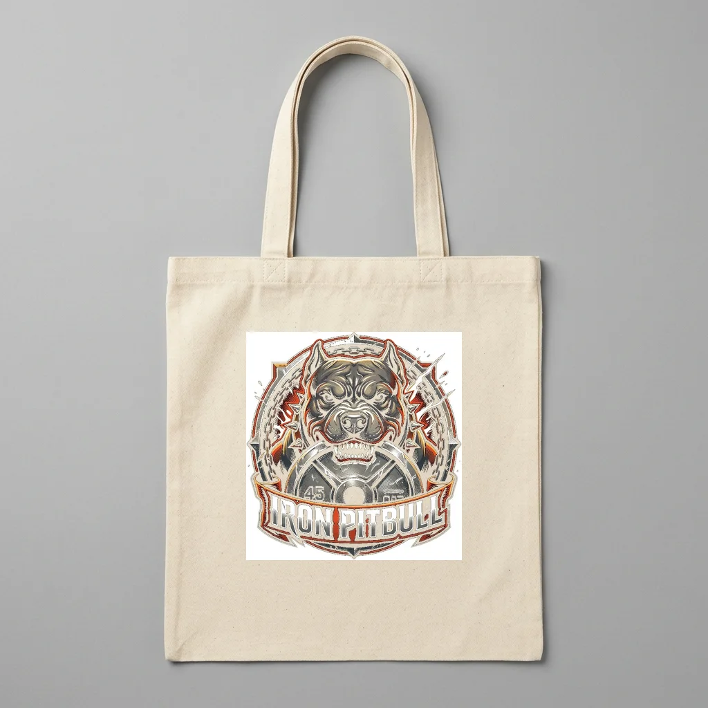 Pixel Paladin Holy Knight — Organic Cotton Canvas Tote Bag (Natural)