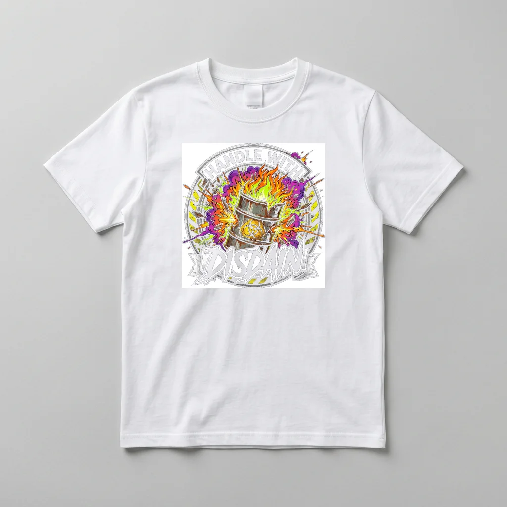 Retro Mecha Battle Arena — Everyday Crewneck Tee (Pure White)