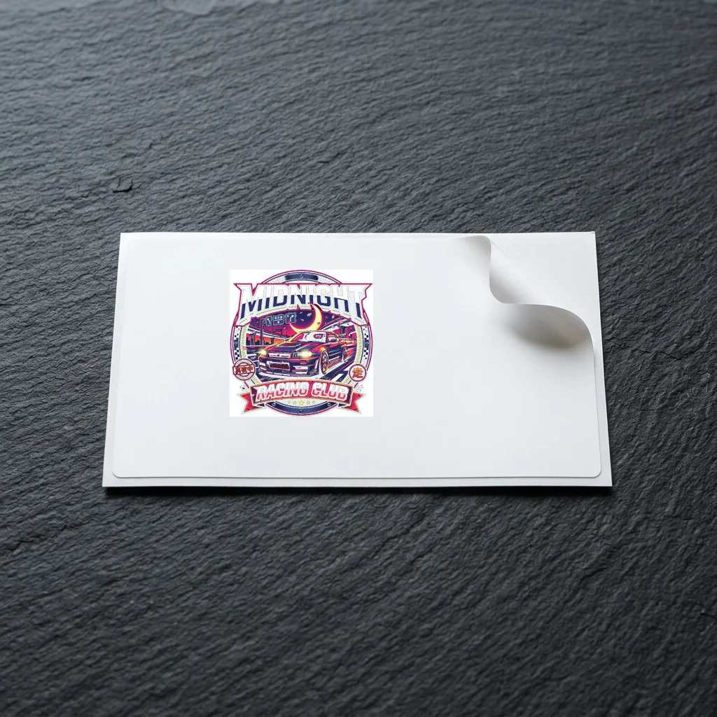 Joystick Warrior Arcade Hall — Die-Cut Matte Vinyl Sticker (4-Inch)