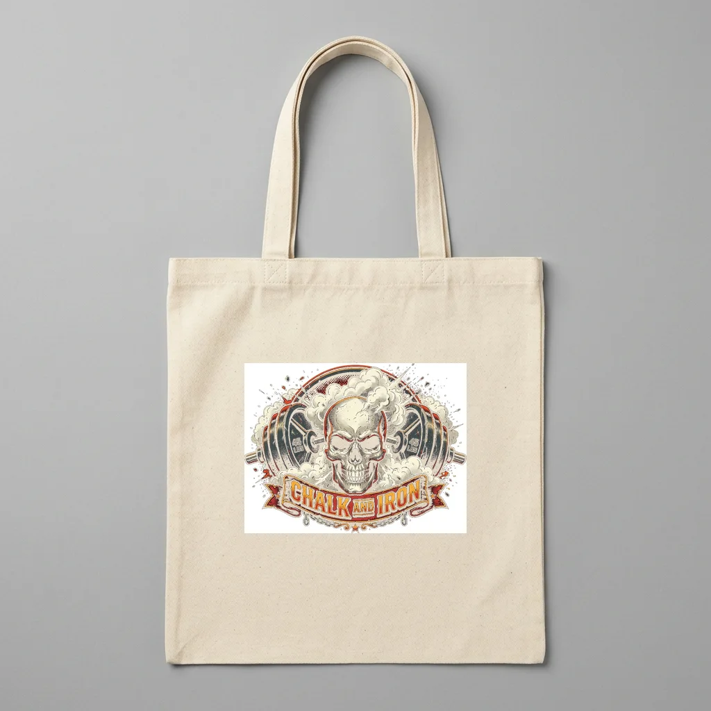 Retro Synthwave Sunset Cruise — Organic Cotton Canvas Tote Bag (Natural)