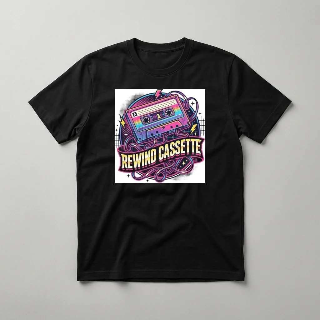Arcade Token Insert Coin — Classic Streetwear T-Shirt (Jet Black)