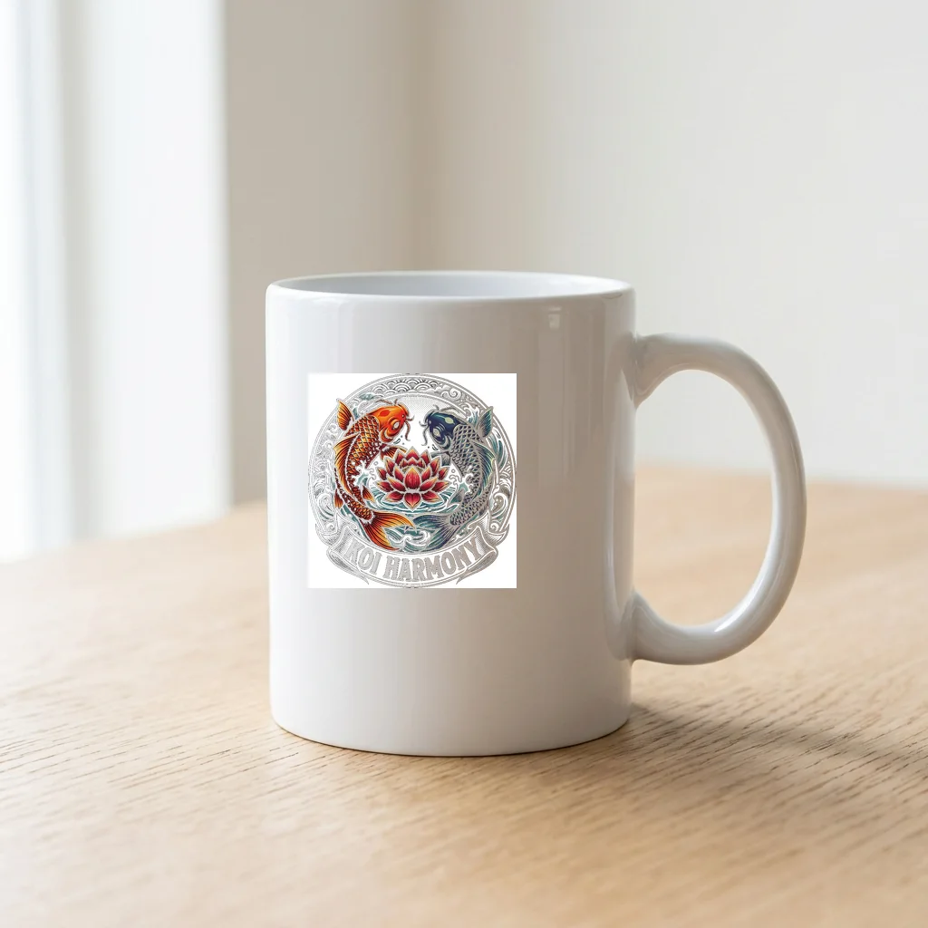 Pixel Galaxy Star Fighter — Ceramic Coffee Mug 11oz (Glossy White)