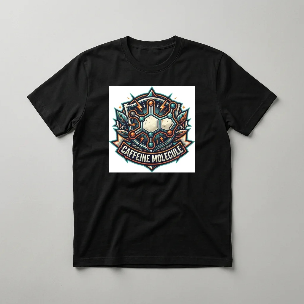 Retro CRT Scanline Aesthetic — Classic Streetwear T-Shirt (Jet Black)
