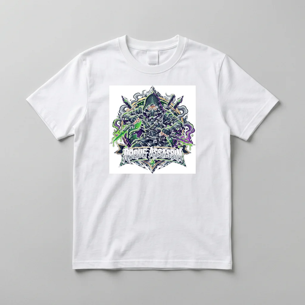 Pixel Cybernetic Tiger — Everyday Crewneck Tee (Pure White)