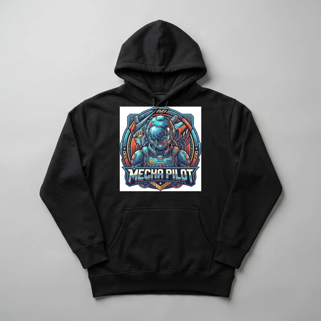 Pixel Knight Dragon Lair — Heavyweight Pullover Hoodie (Charcoal Black)