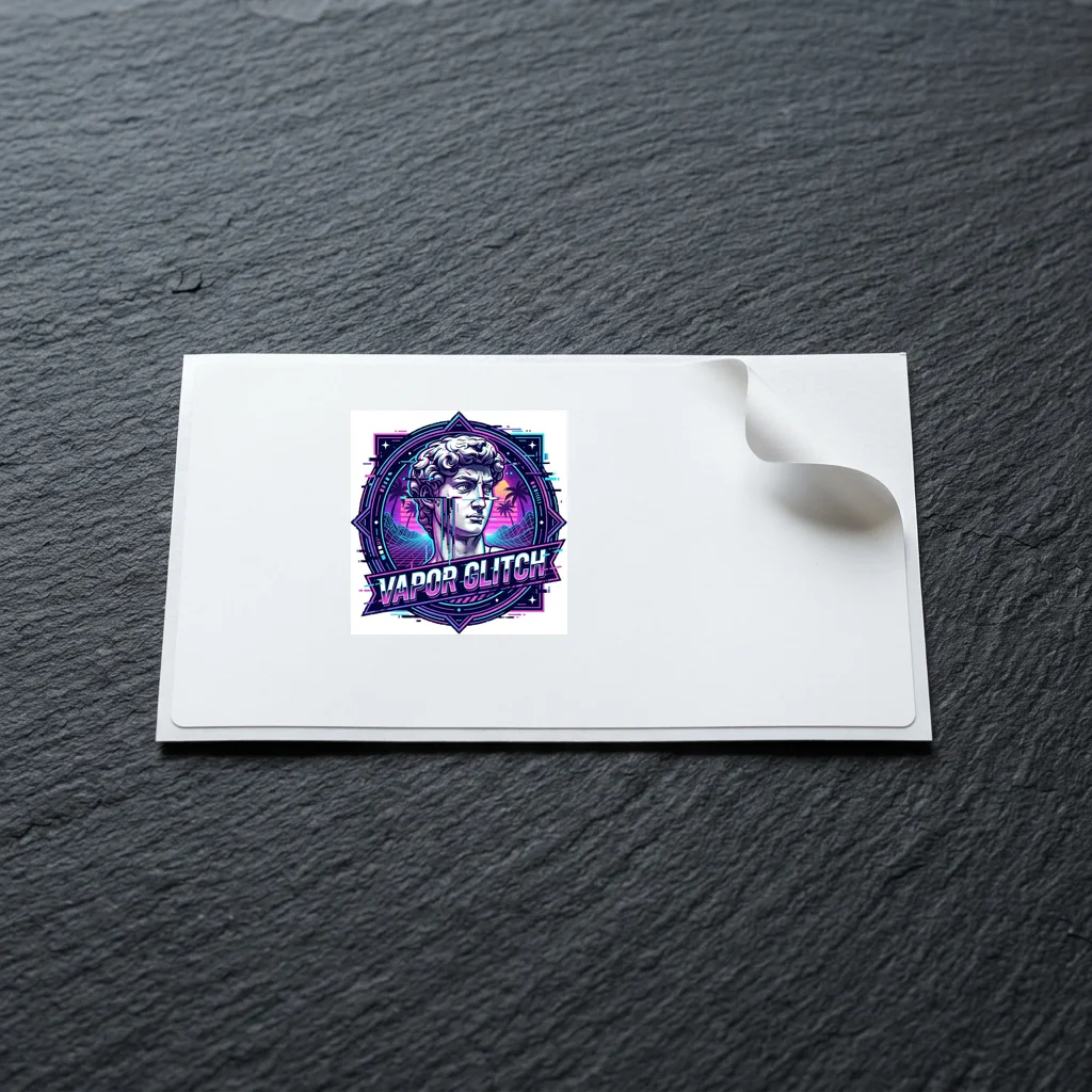 Pixel Cyber Ninja Shadow — Die-Cut Matte Vinyl Sticker (4-Inch)