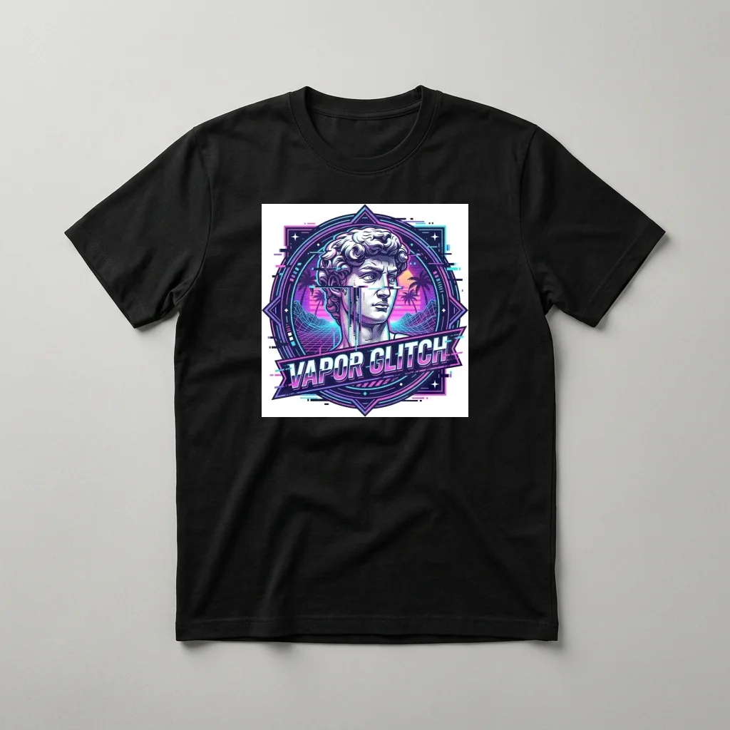 Pixel Cyber Ninja Shadow — Classic Streetwear T-Shirt (Jet Black)