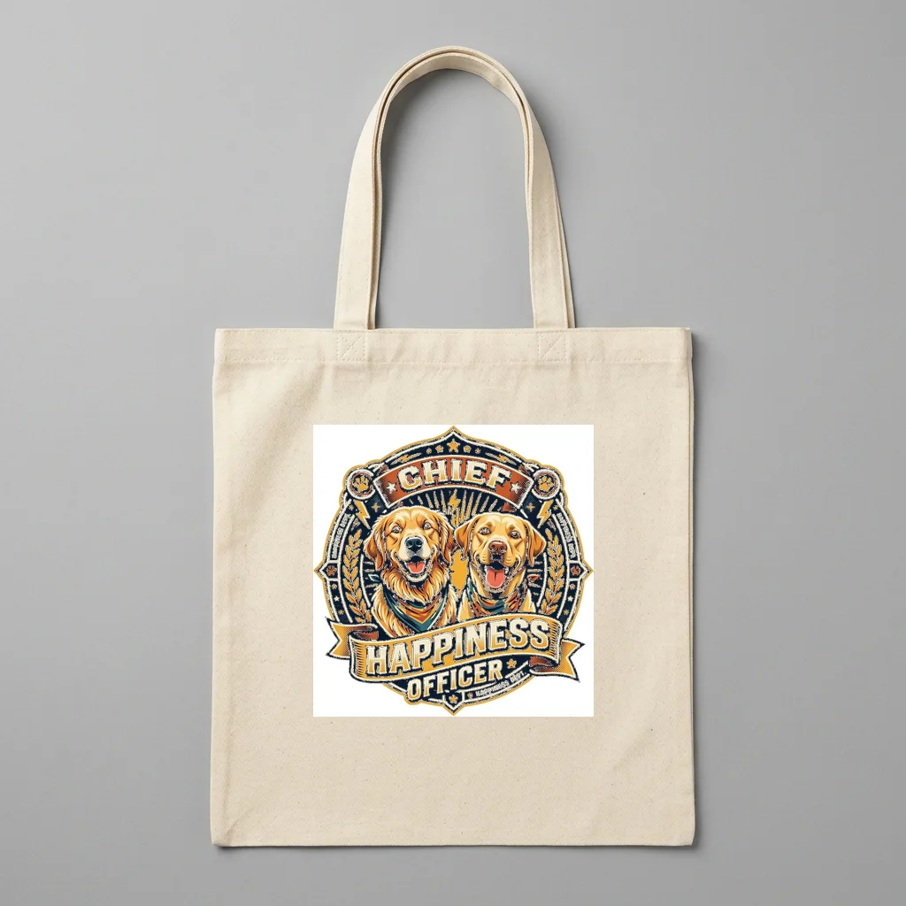 Retro Wave Sunset Highway — Organic Cotton Canvas Tote Bag (Natural)