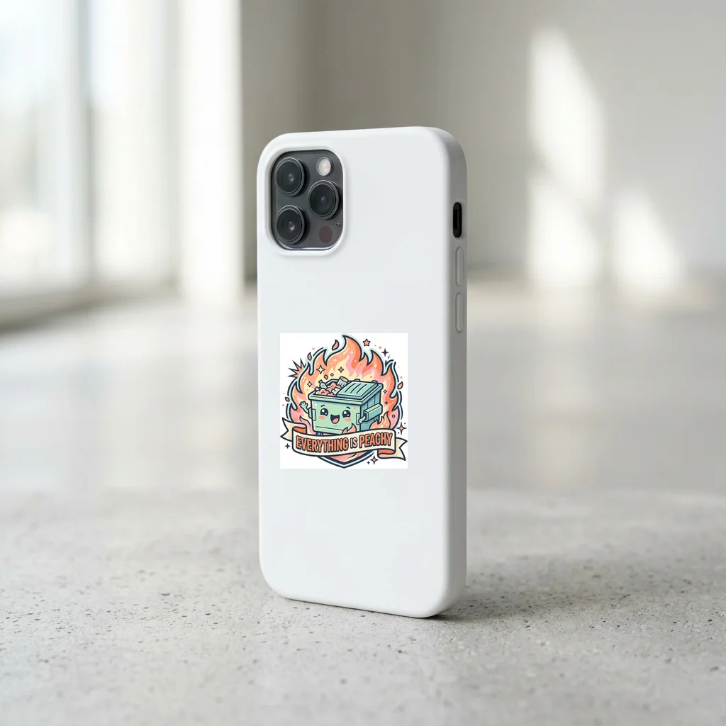 Retro Arcade Winner Trophy — Impact Snap Smartphone Case