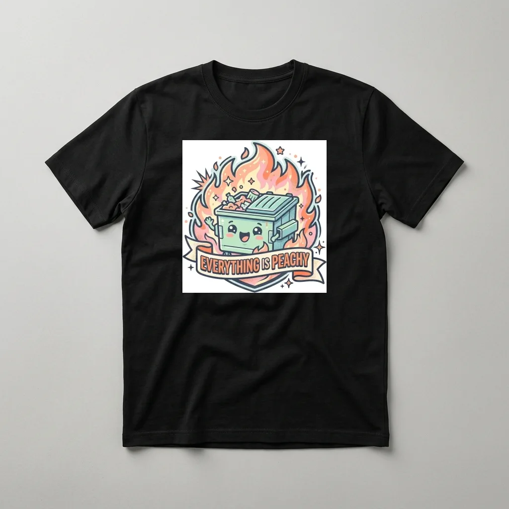 Retro Arcade Winner Trophy — Classic Streetwear T-Shirt (Jet Black)