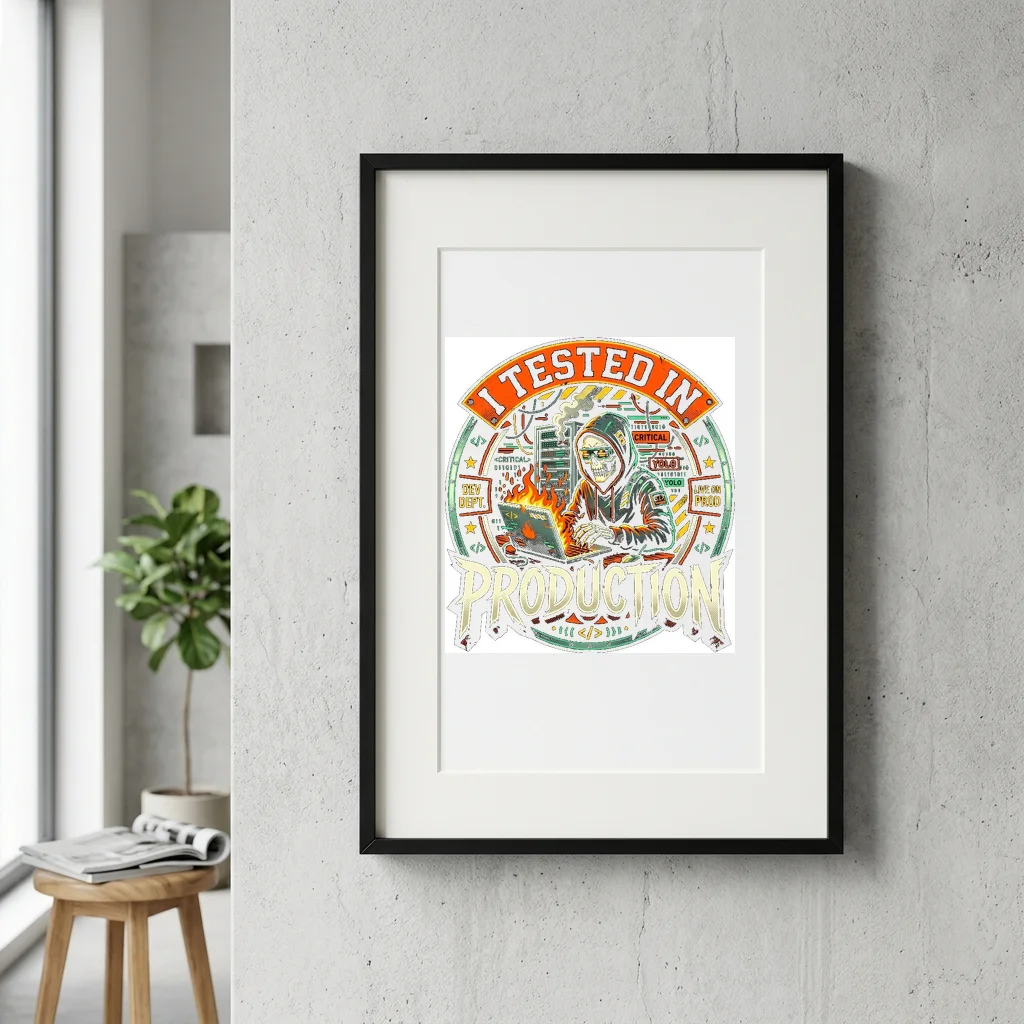 Cosmic Starlight Voyager — Gallery Framed Art Poster (Exhibition Frame)