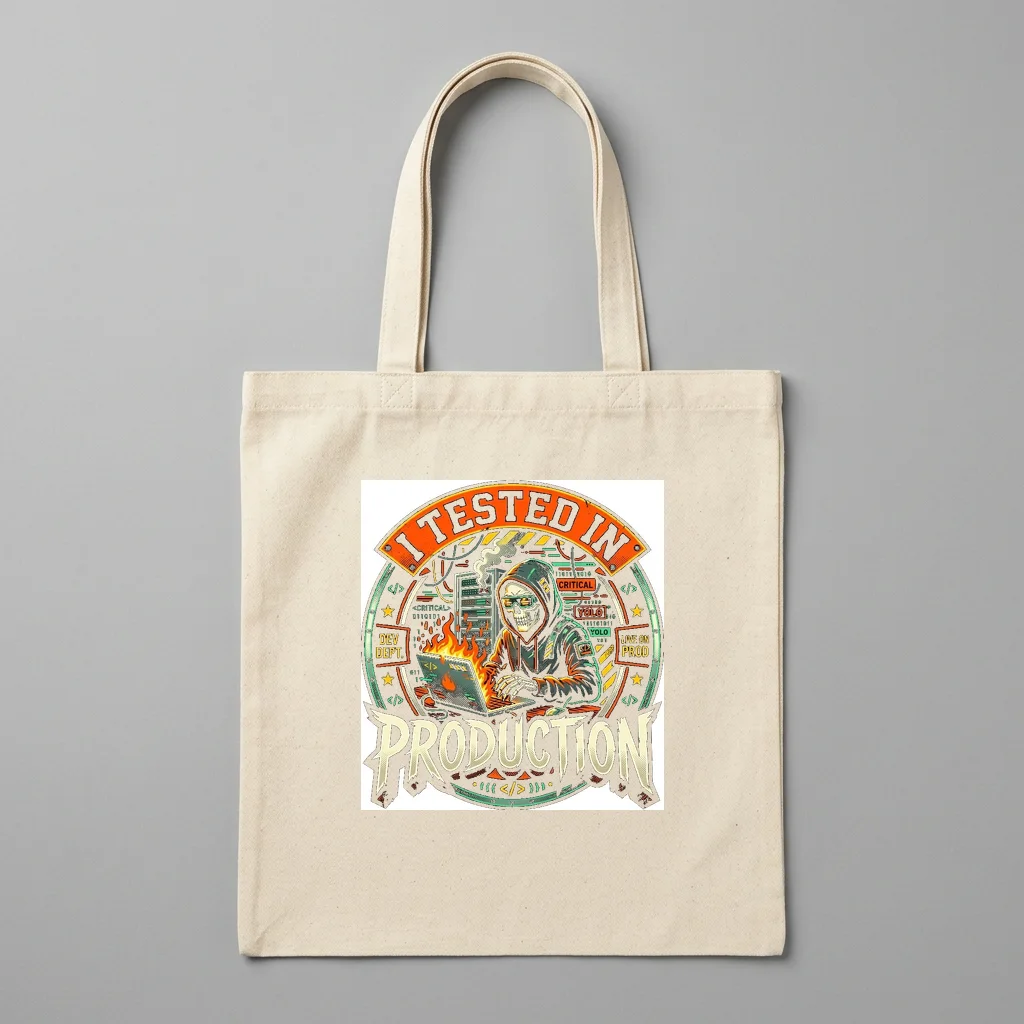 Cosmic Starlight Voyager — Organic Cotton Canvas Tote Bag (Natural)