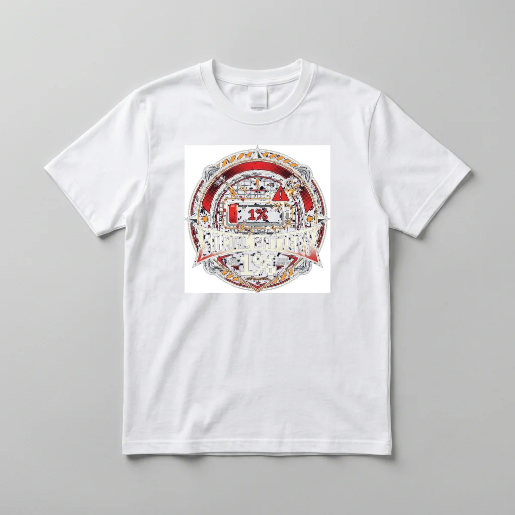 Dark Matter Void Aberration — Everyday Crewneck Tee (Pure White)