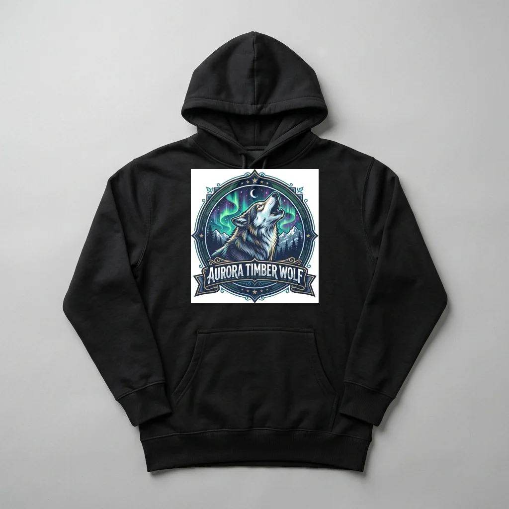 Starlight Tarot Arcana Wheel — Heavyweight Pullover Hoodie (Charcoal Black)
