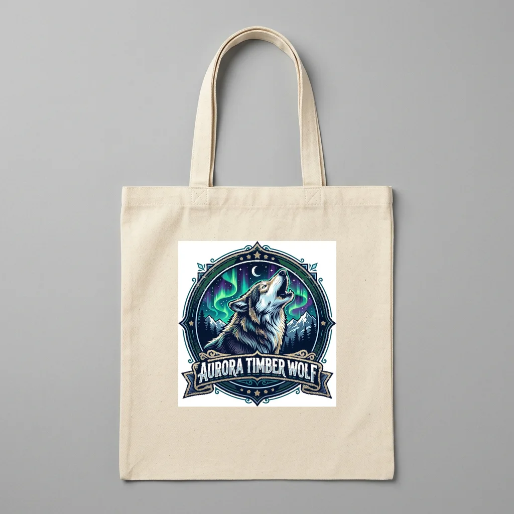 Starlight Tarot Arcana Wheel — Organic Cotton Canvas Tote Bag (Natural)