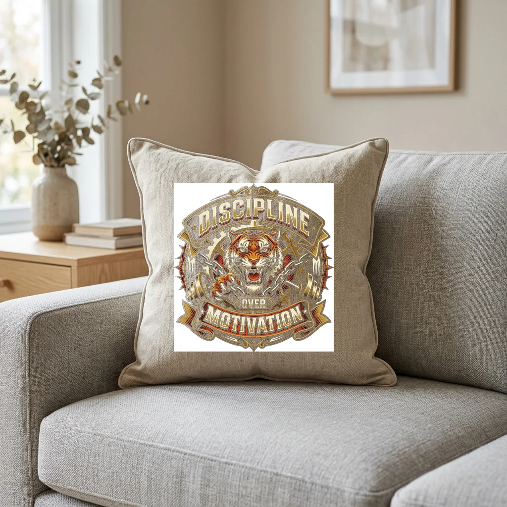 Mystic Zodiac Star Chart — Square Linen Throw Pillow 18x18 (Natural Linen)