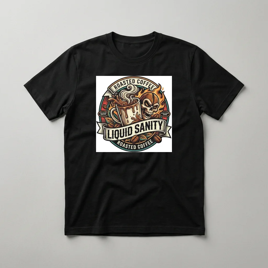 Celestial Serpent Infinity Loop — Classic Streetwear T-Shirt (Jet Black)