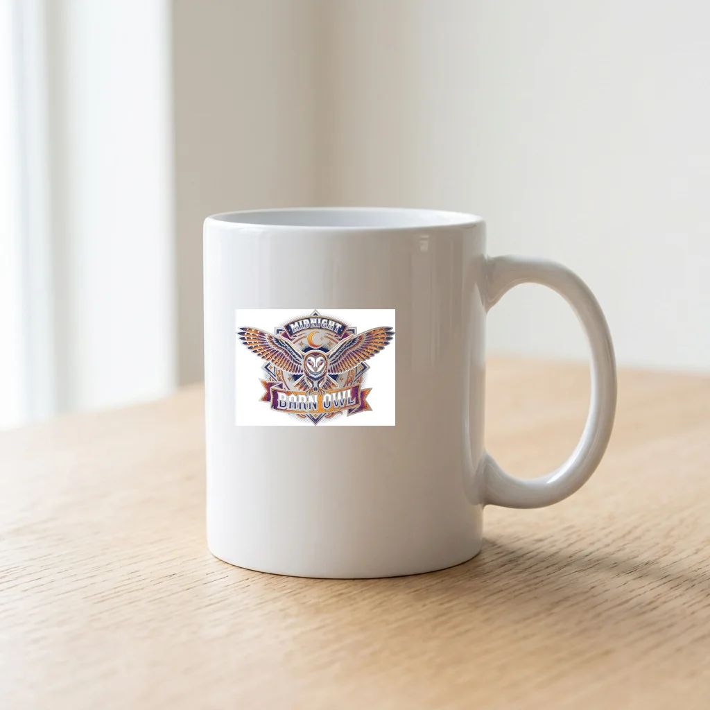 Celestial Tiger Star Claws — Ceramic Coffee Mug 11oz (Glossy White)