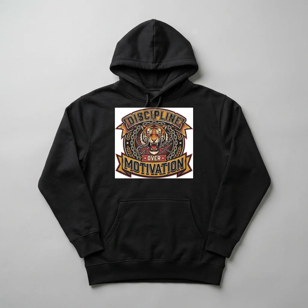 Starlight Crow Mystery Flight — Heavyweight Pullover Hoodie (Charcoal Black)