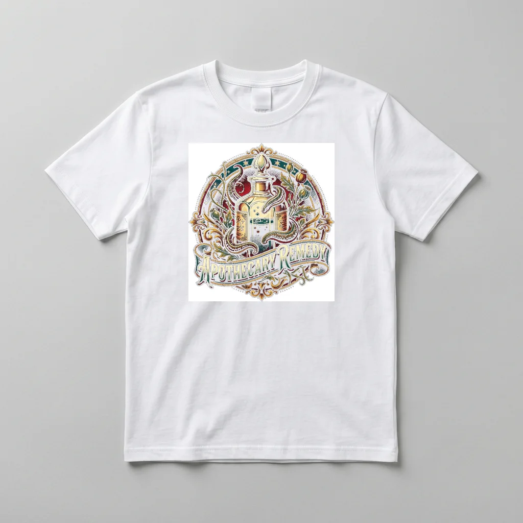 Celestial Dragon Star Emperor — Everyday Crewneck Tee (Pure White)