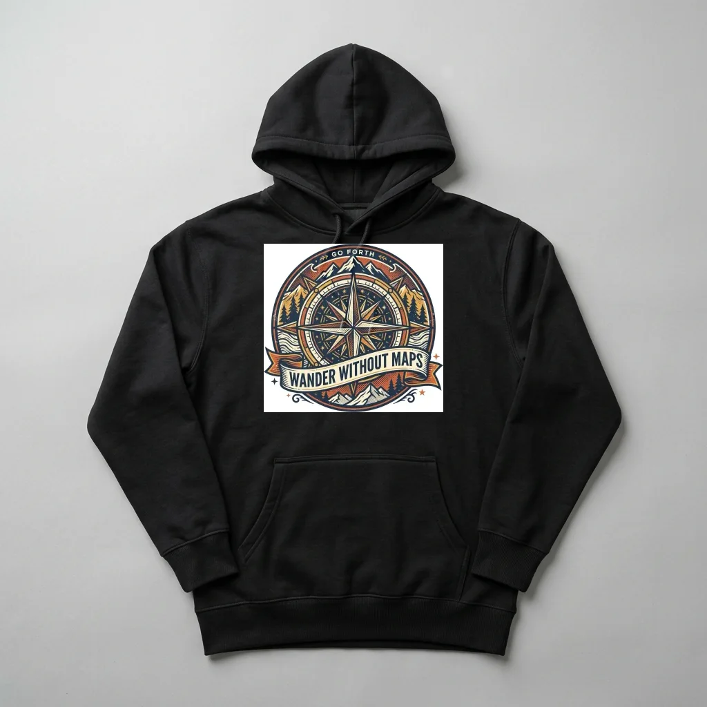 Midnight Asphalt Street Culture — Heavyweight Pullover Hoodie (Charcoal Black)