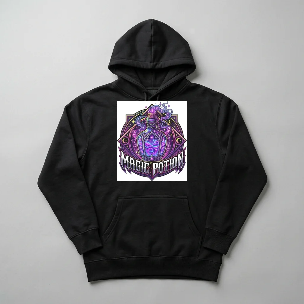 Heavy Industrial Cargo Logistics — Heavyweight Pullover Hoodie (Charcoal Black)