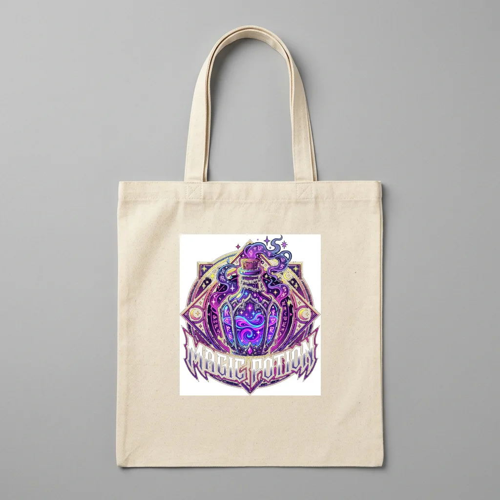 Heavy Industrial Cargo Logistics — Organic Cotton Canvas Tote Bag (Natural)