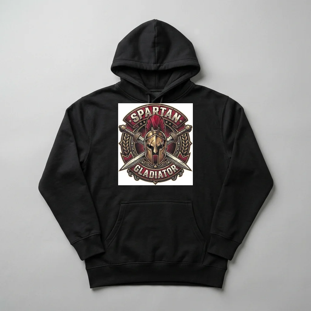 Raw Denim Streetwear Archive — Heavyweight Pullover Hoodie (Charcoal Black)